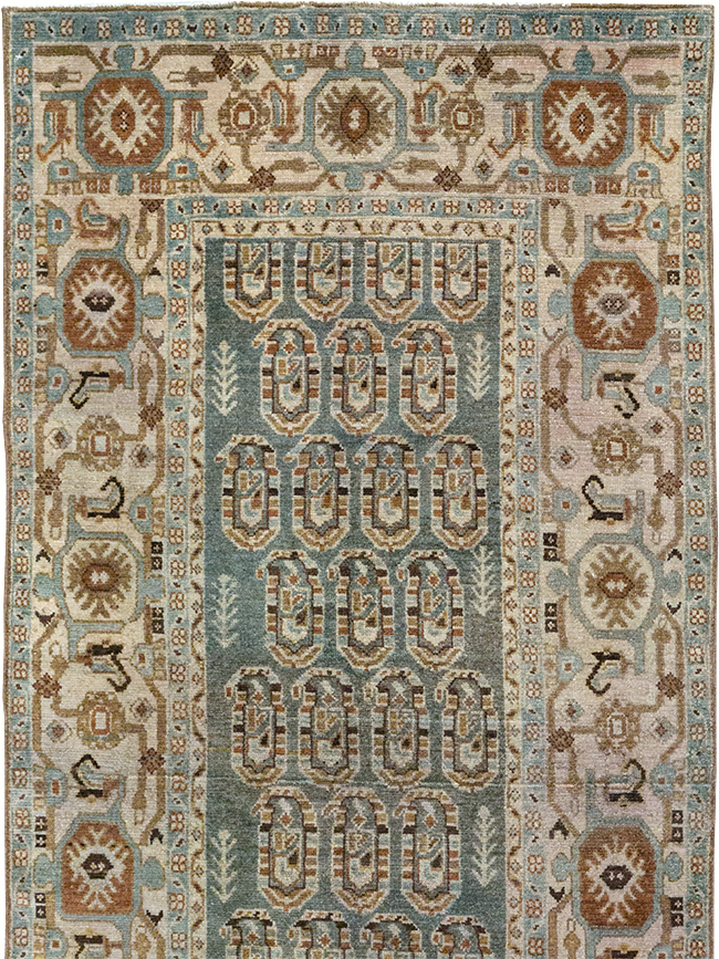 Vintage Persian Malayer Runner, No.32693 - Gss