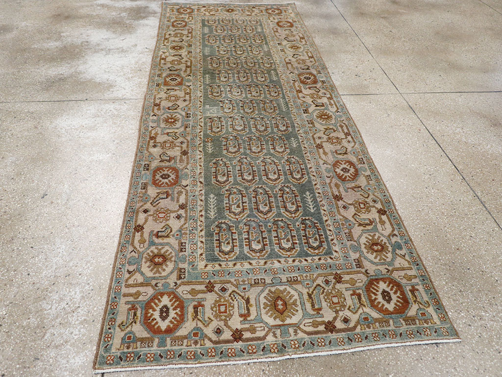 Vintage Persian Malayer Runner, No.32693 - Gss