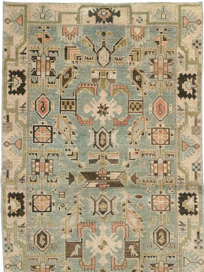 Vintage Persian Malayer Runner, No.32694 - Gss