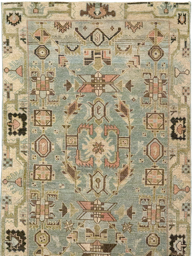 Vintage Persian Malayer Runner, No.32694 - Gss
