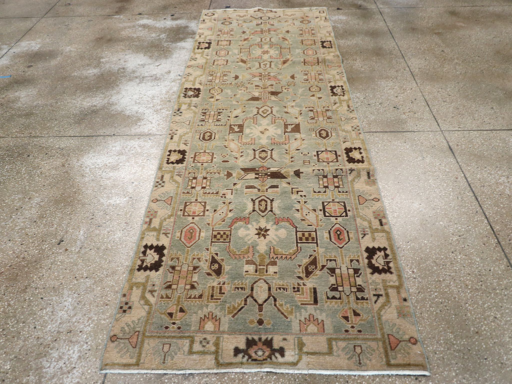 Vintage Persian Malayer Runner, No.32694 - Gss