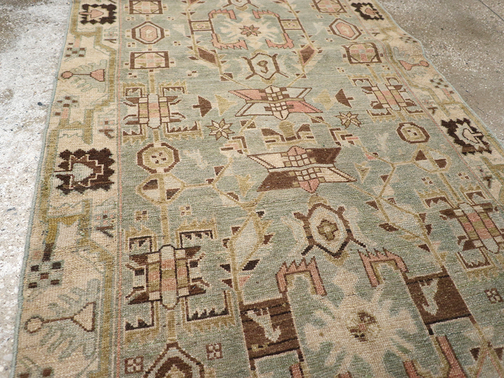 Vintage Persian Malayer Runner, No.32694 - Gss