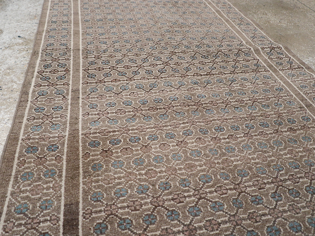 Vintage Persian Serab Runner, No.32695 - Gss