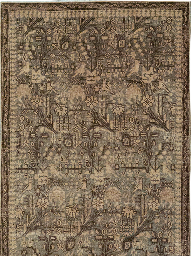 Antique Persian Malayer Runner, No.32696 - Gss