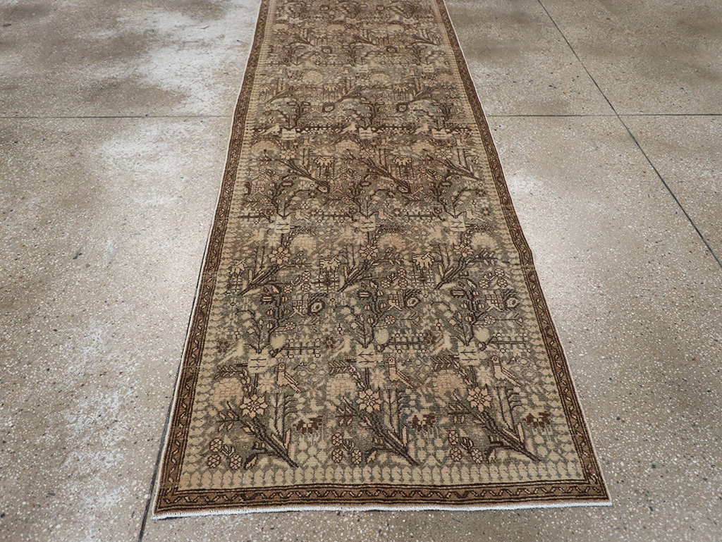 Antique Persian Malayer Runner, No.32696 - Gss