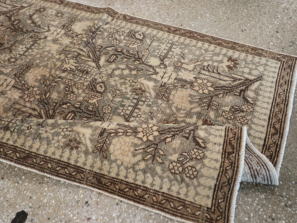 Antique Persian Malayer Runner, No.32696 - Gss