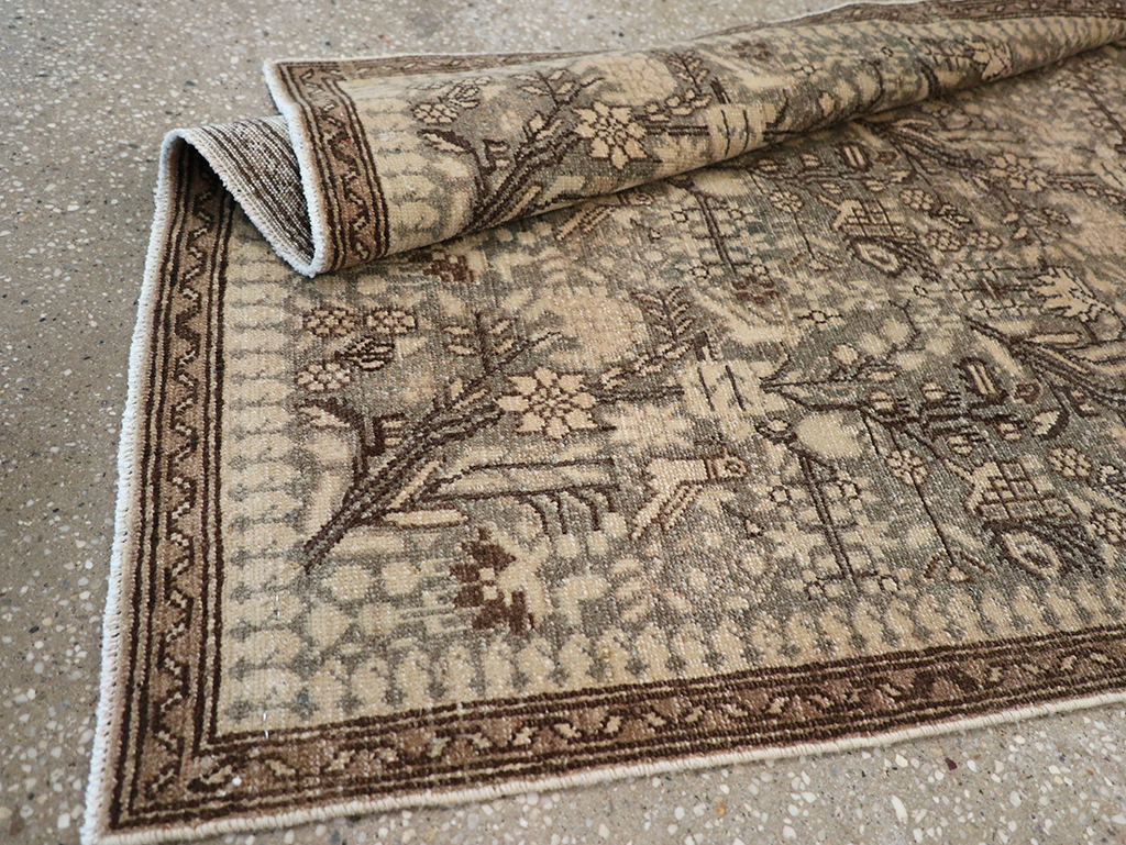 Antique Persian Malayer Runner, No.32696 - Gss