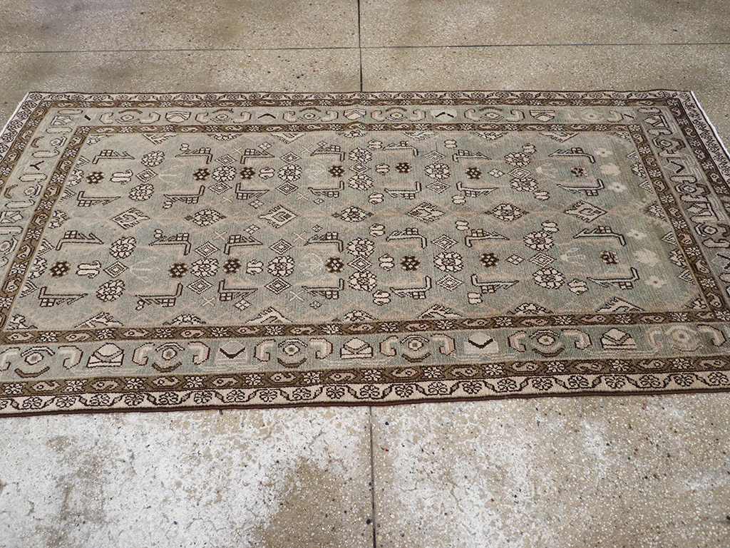 Vintage Persian Malayer Rug, No.32697 - Gss