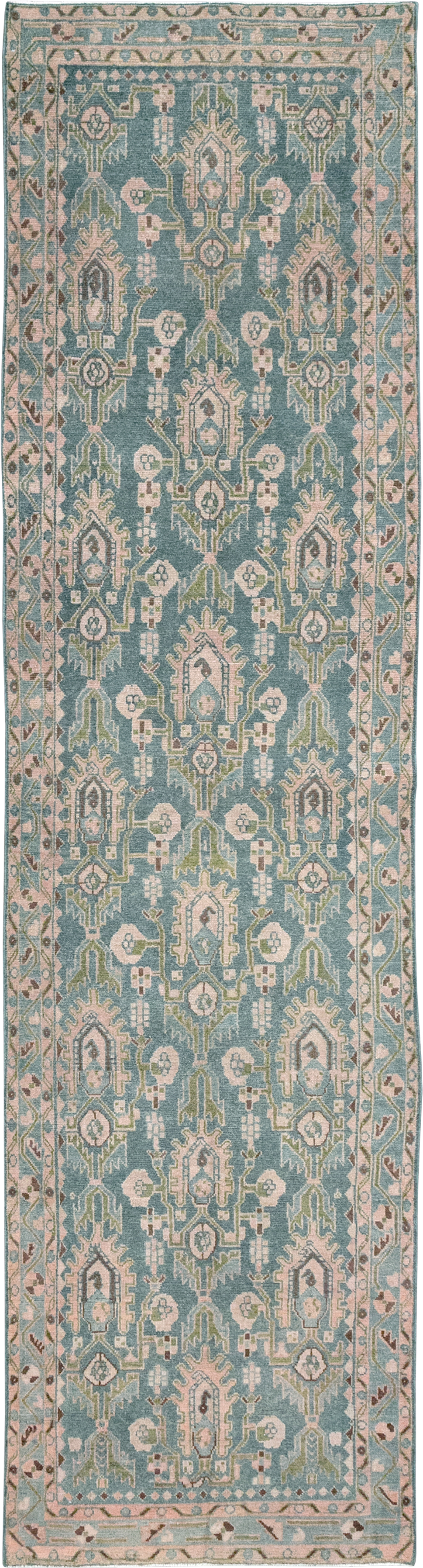 Vintage Persian Malayer Runner, No.32698 - Gss