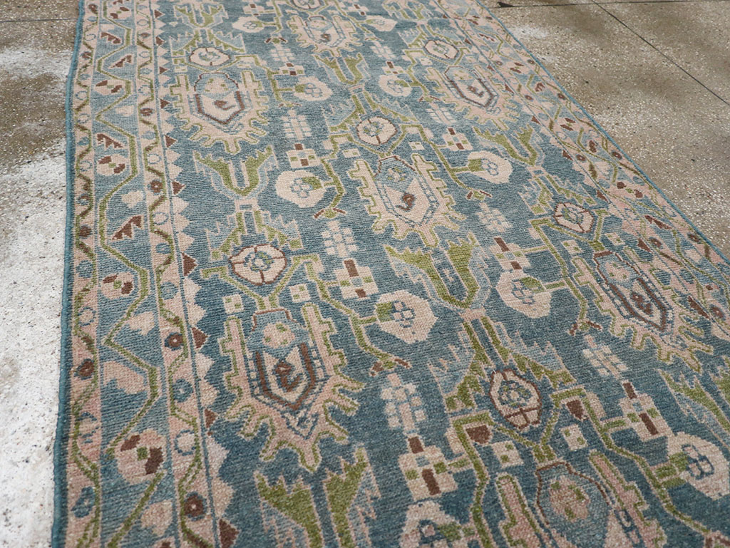 Vintage Persian Malayer Runner, No.32698 - Gss