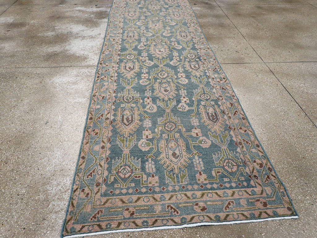 Vintage Persian Malayer Runner, No.32698 - Gss
