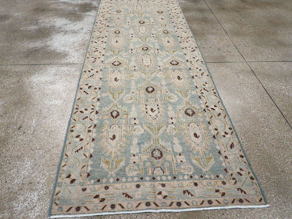 Vintage Persian Malayer Runner, No.32699 - Gss