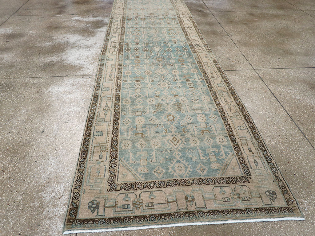 Vintage Persian Malayer Runner, No.32700 - Gss