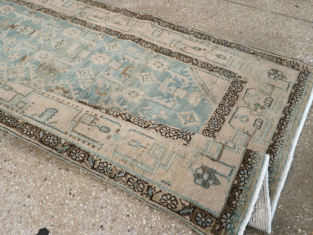 Vintage Persian Malayer Runner, No.32700 - Gss
