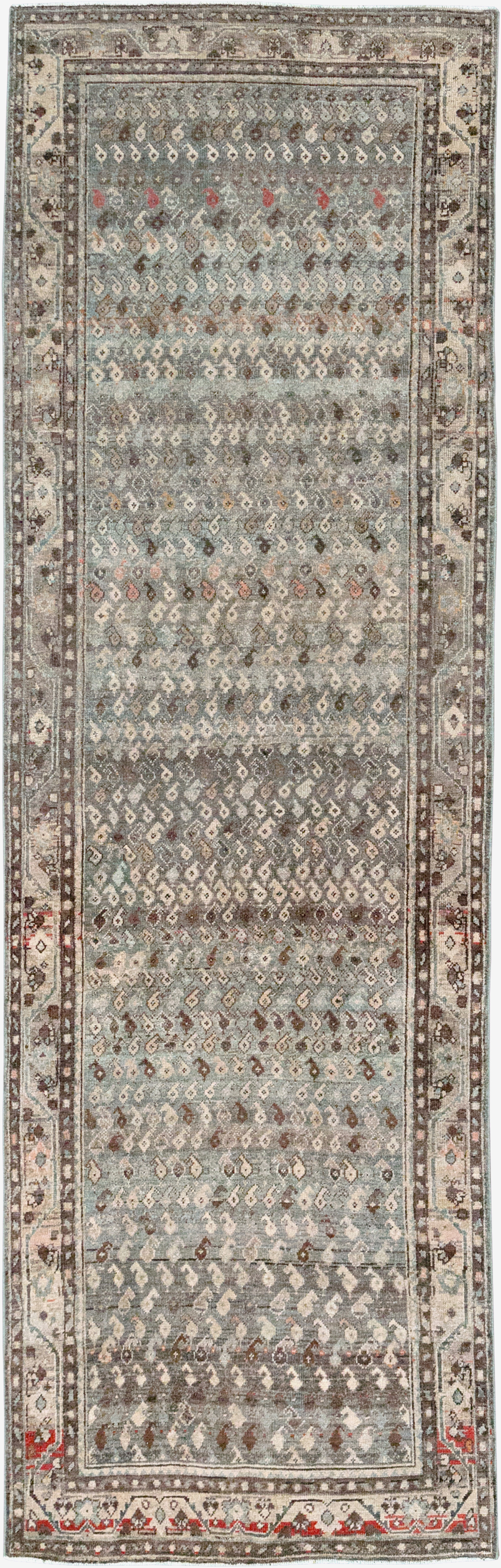 Vintage Persian Malayer Runner, No.32701 - Gss