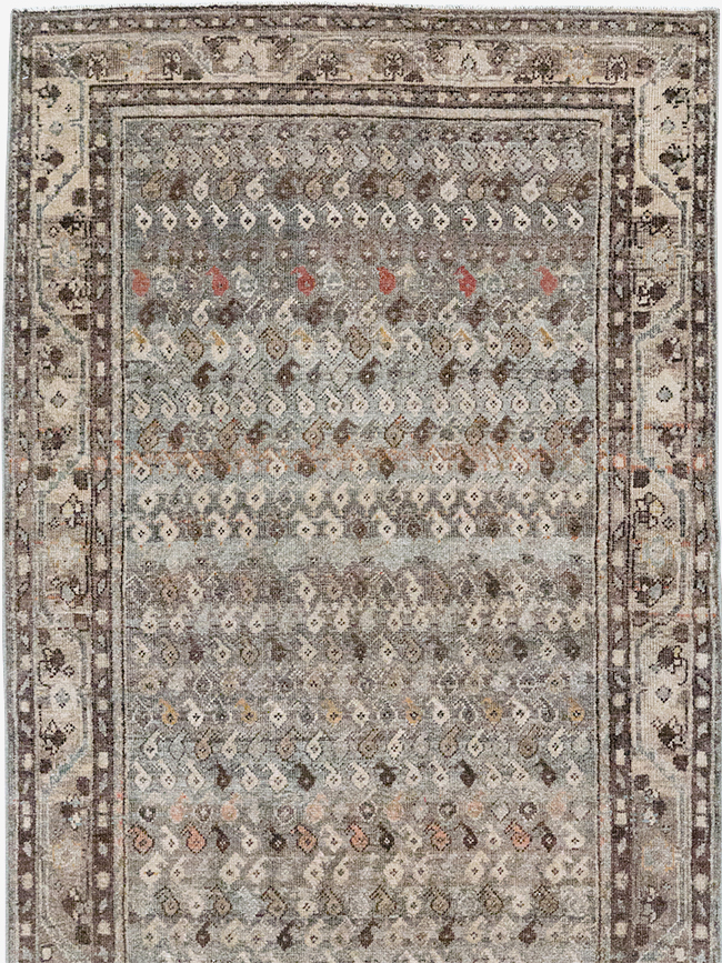 Vintage Persian Malayer Runner, No.32701 - Gss