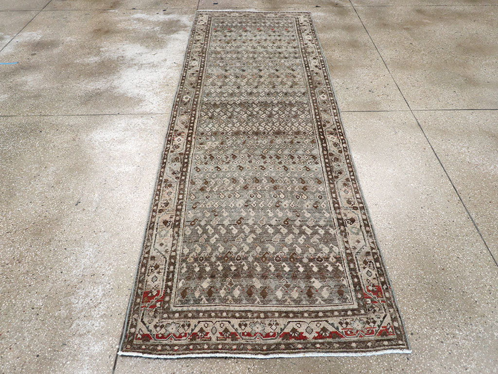 Vintage Persian Malayer Runner, No.32701 - Gss