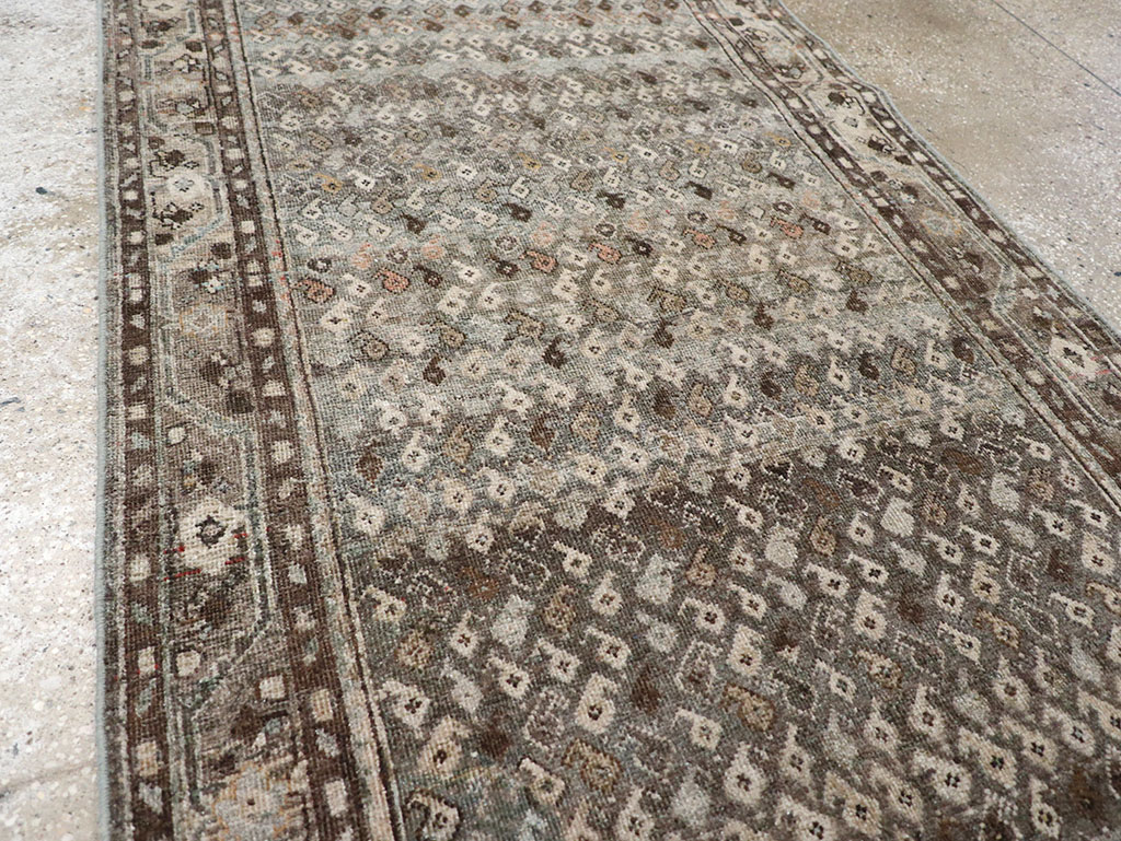 Vintage Persian Malayer Runner, No.32701 - Gss