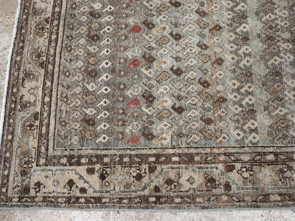 Vintage Persian Malayer Runner, No.32701 - Gss