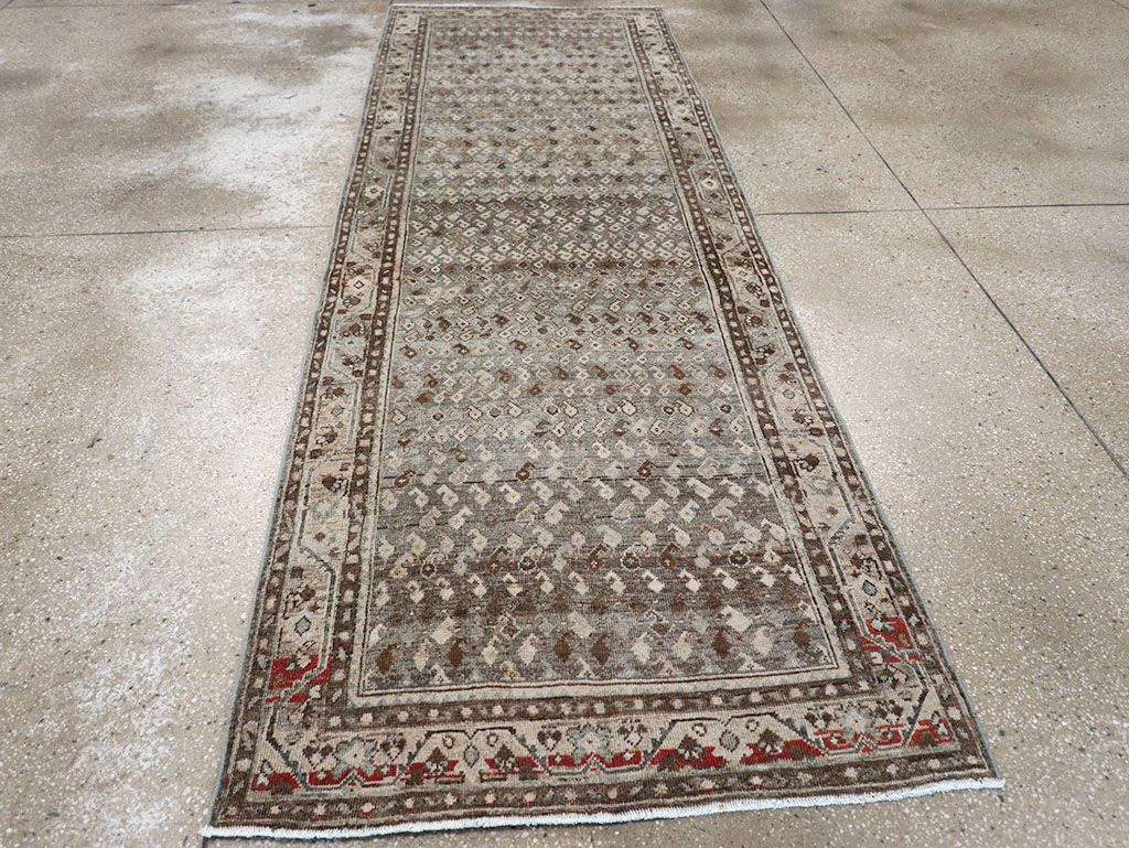 Vintage Persian Malayer Runner, No.32701 - Gss