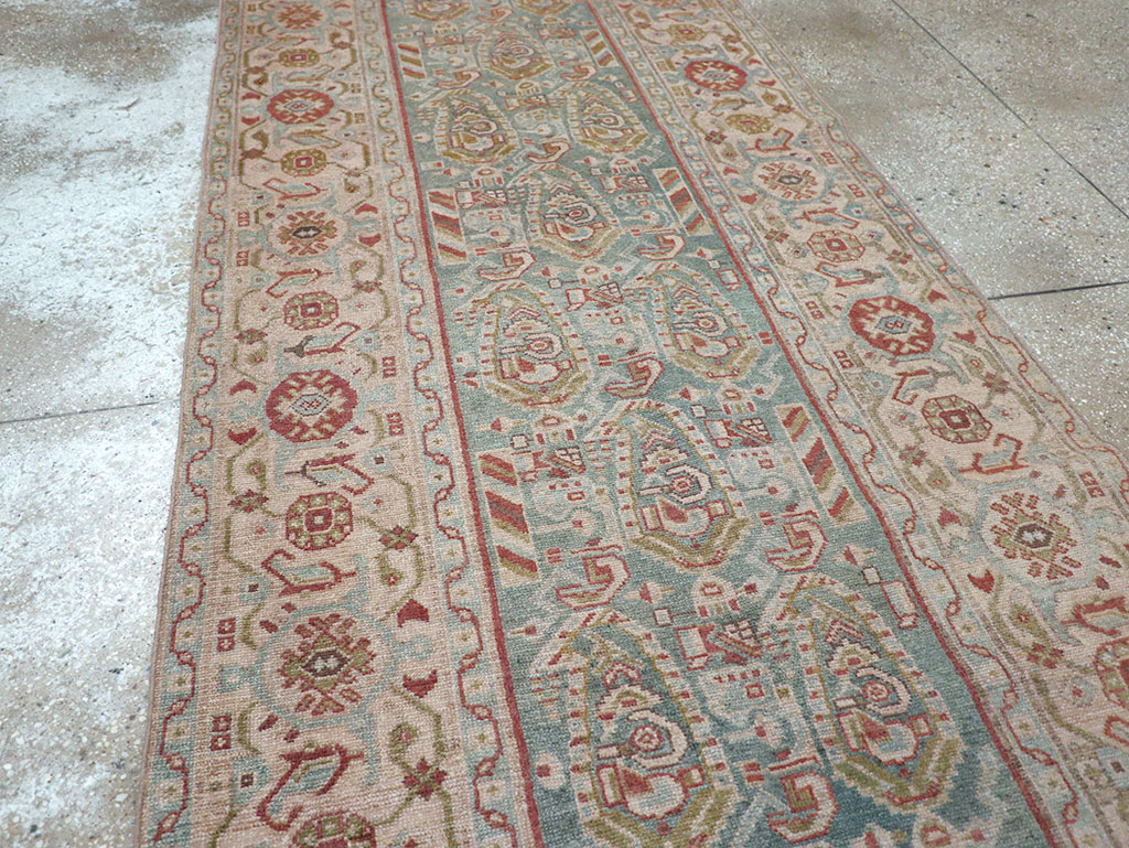 Vintage Persian Malayer Long Runner, No.32703 - Gss