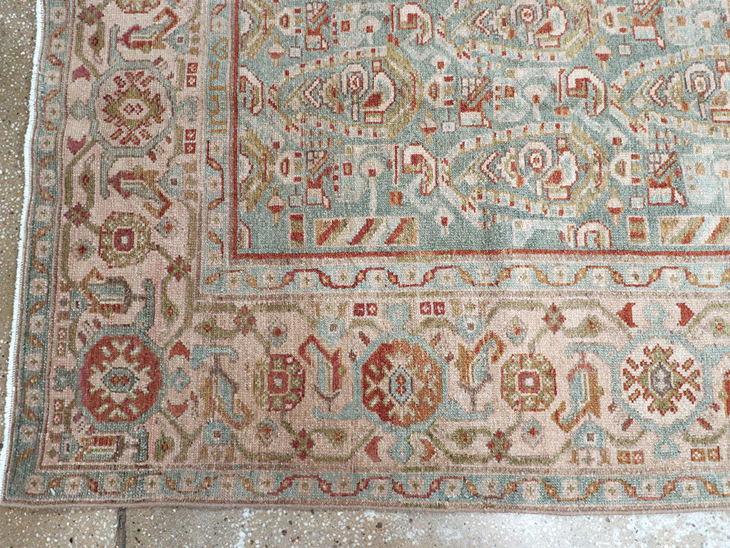 Vintage Persian Malayer Long Runner, No.32703 - Gss