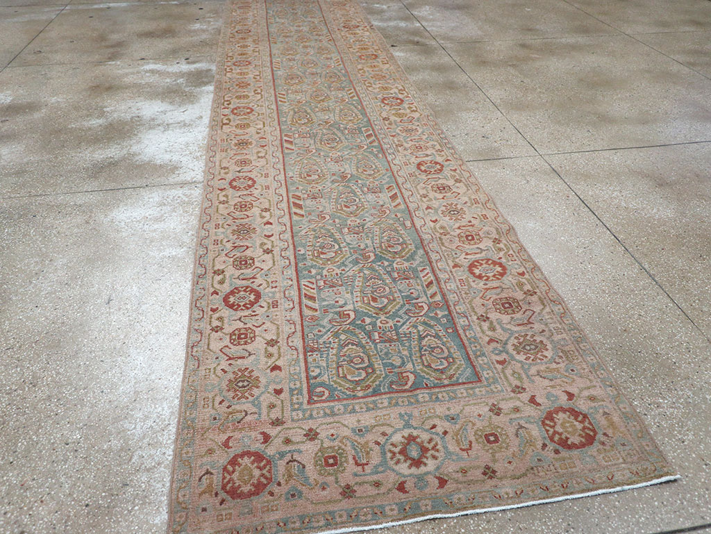 Vintage Persian Malayer Long Runner, No.32703 - Gss