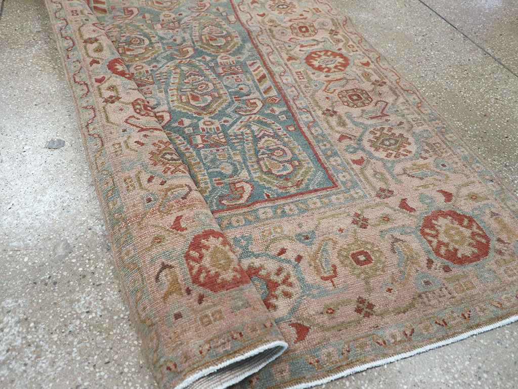 Vintage Persian Malayer Long Runner, No.32703 - Gss