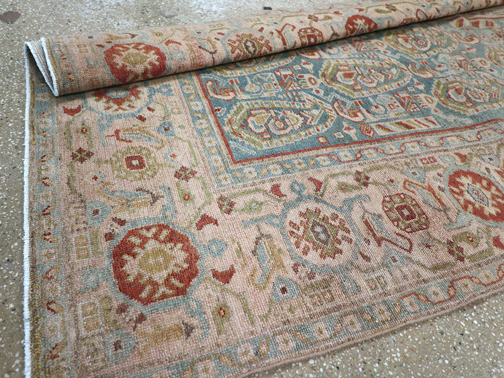 Vintage Persian Malayer Long Runner, No.32703 - Gss