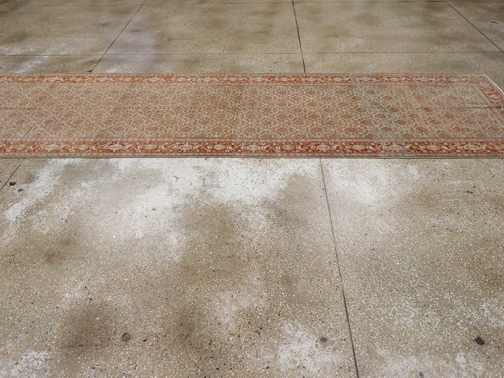 Antique Persian Malayer Long Runner, No.32704 - Gss