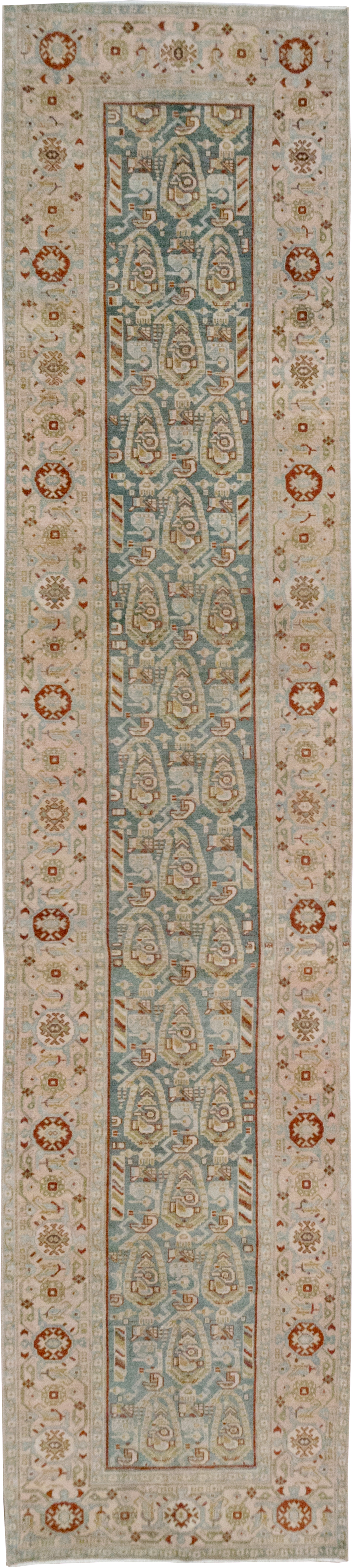 Vintage Persian Malayer Long Runner, No.32705 - Gss