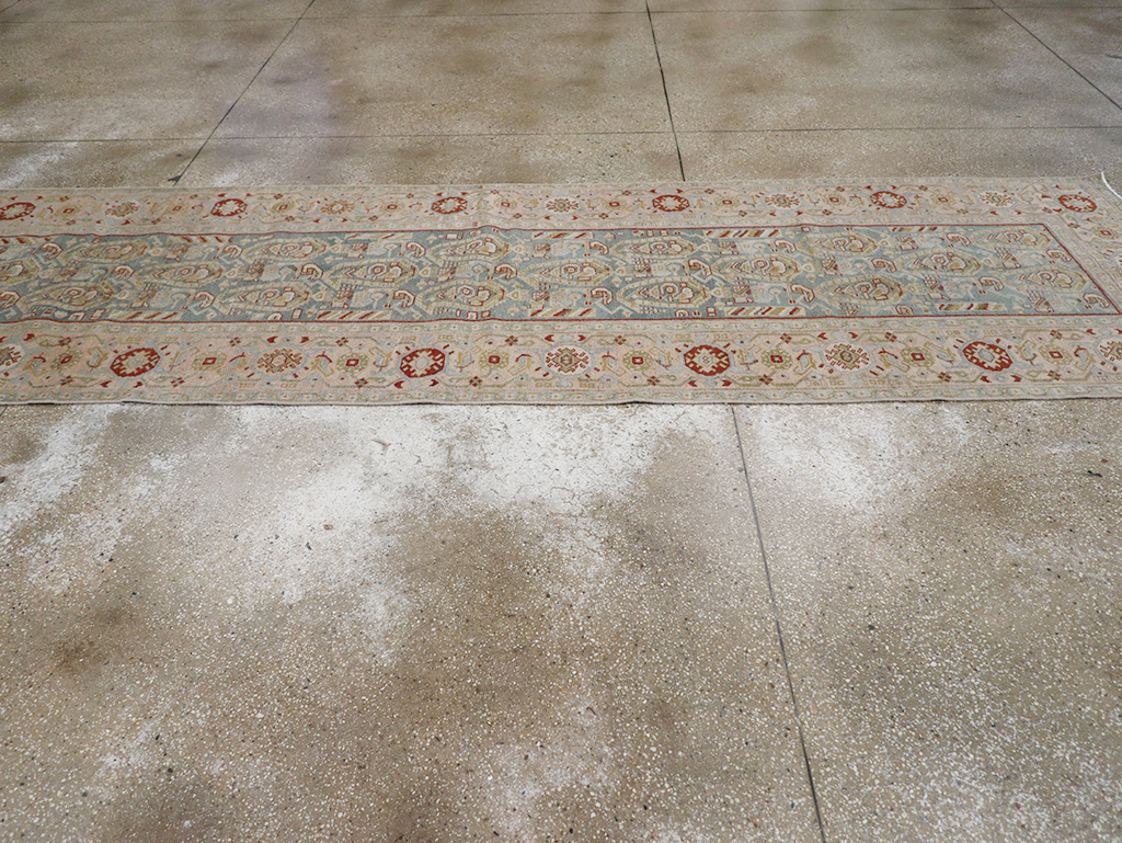 Vintage Persian Malayer Long Runner, No.32705 - Gss