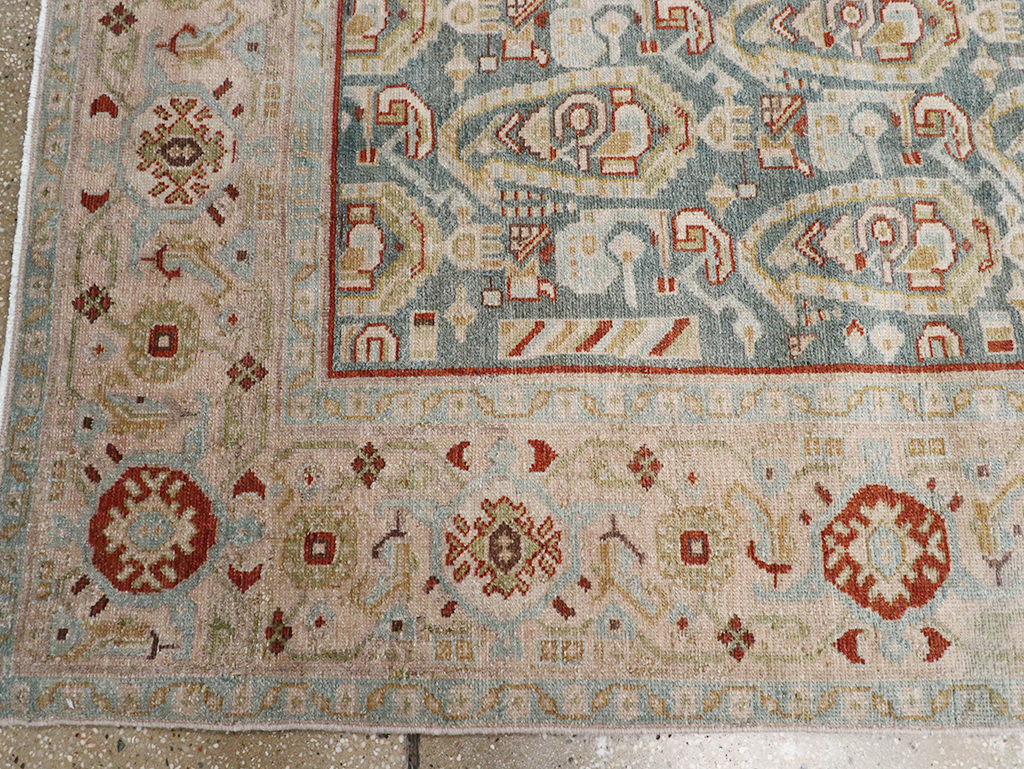 Vintage Persian Malayer Long Runner, No.32705 - Gss