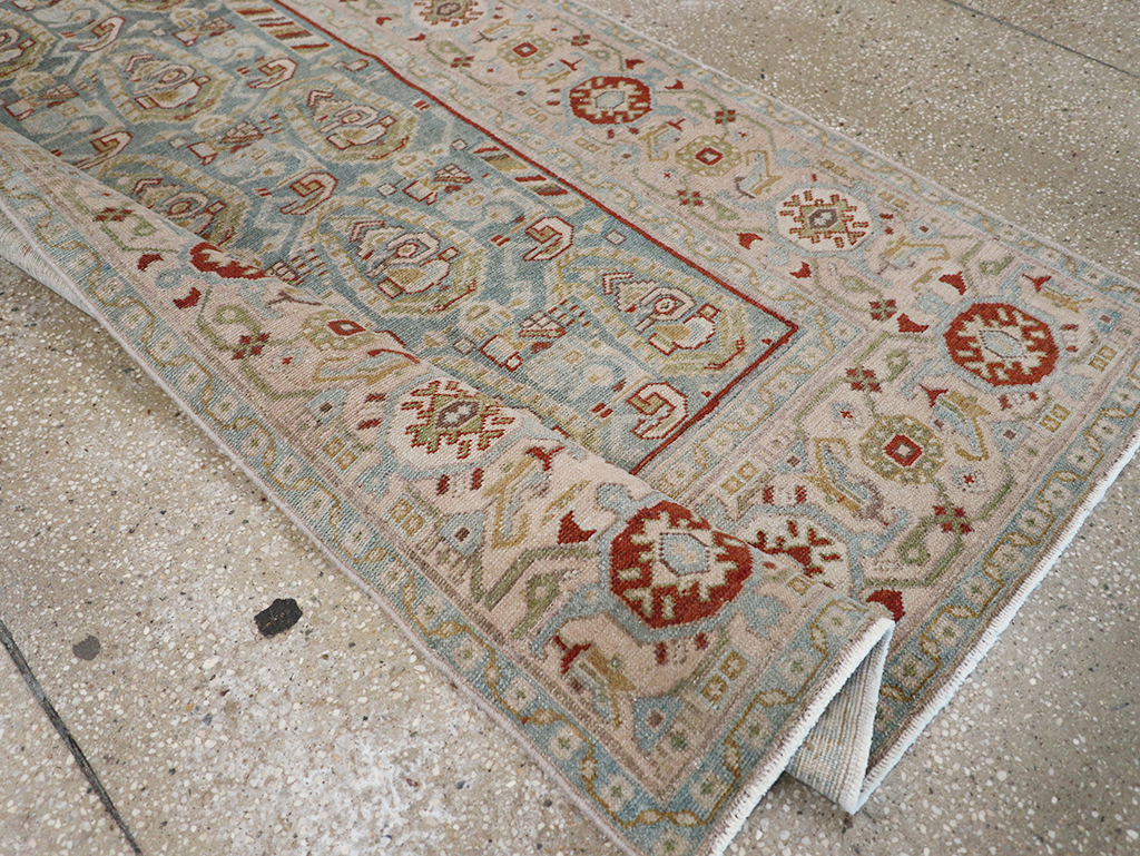 Vintage Persian Malayer Long Runner, No.32705 - Gss