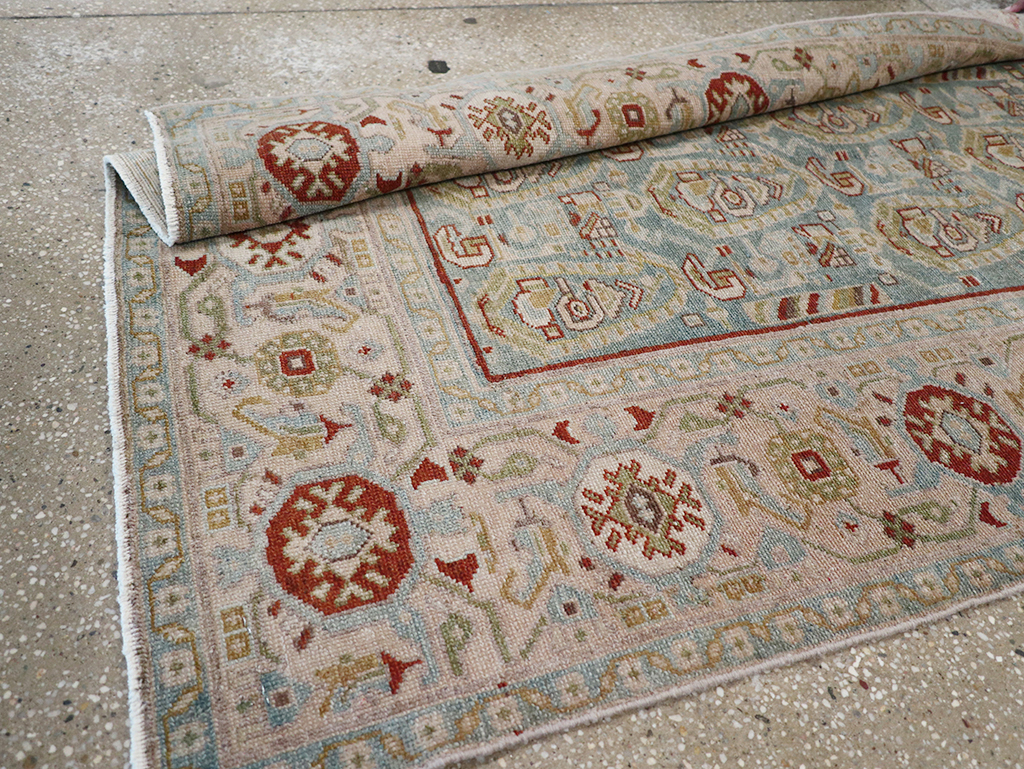 Vintage Persian Malayer Long Runner, No.32705 - Gss