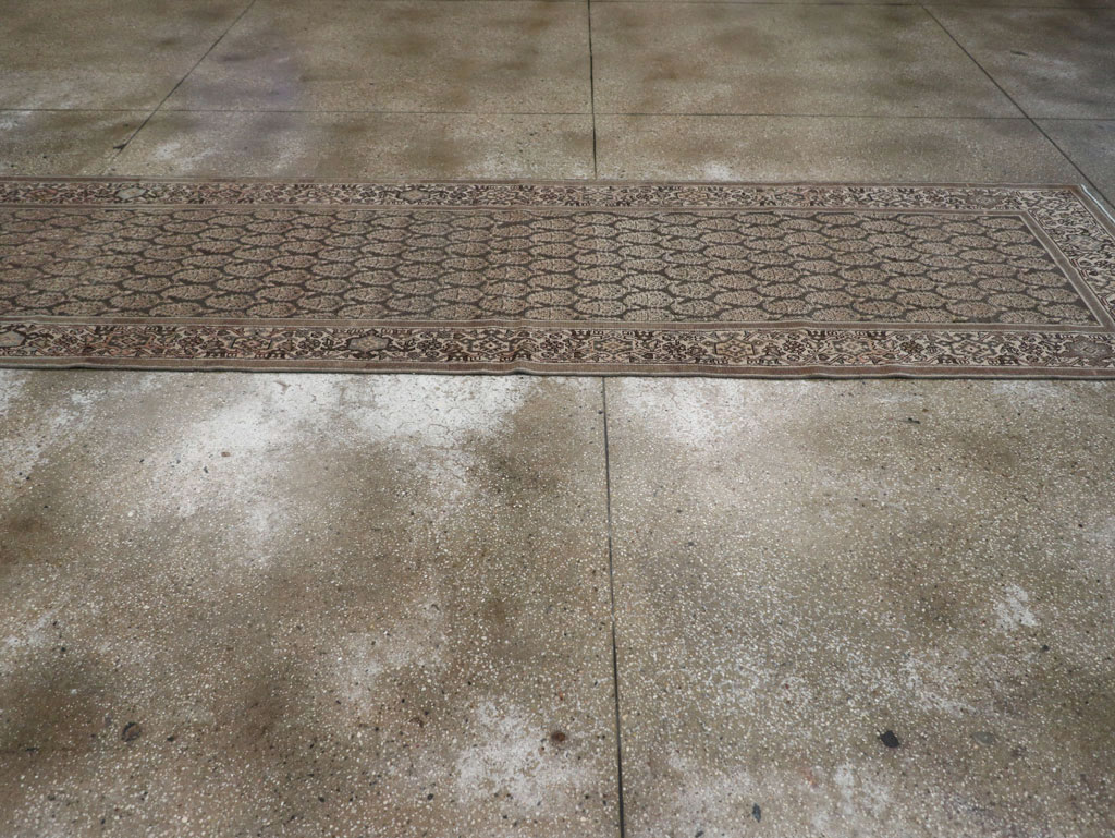 Vintage Persian Malayer Long Runner, No.32706 - Gss