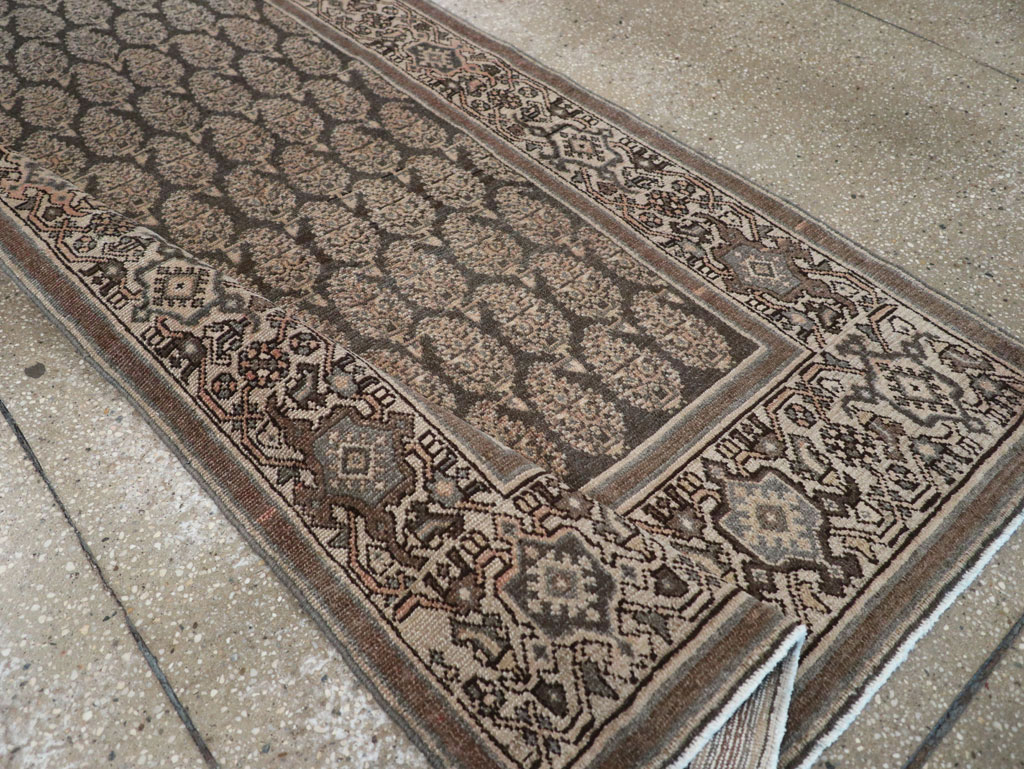 Vintage Persian Malayer Long Runner, No.32706 - Gss