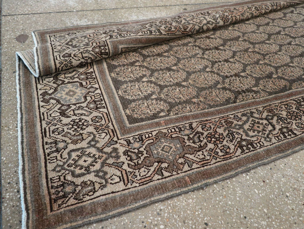 Vintage Persian Malayer Long Runner, No.32706 - Gss