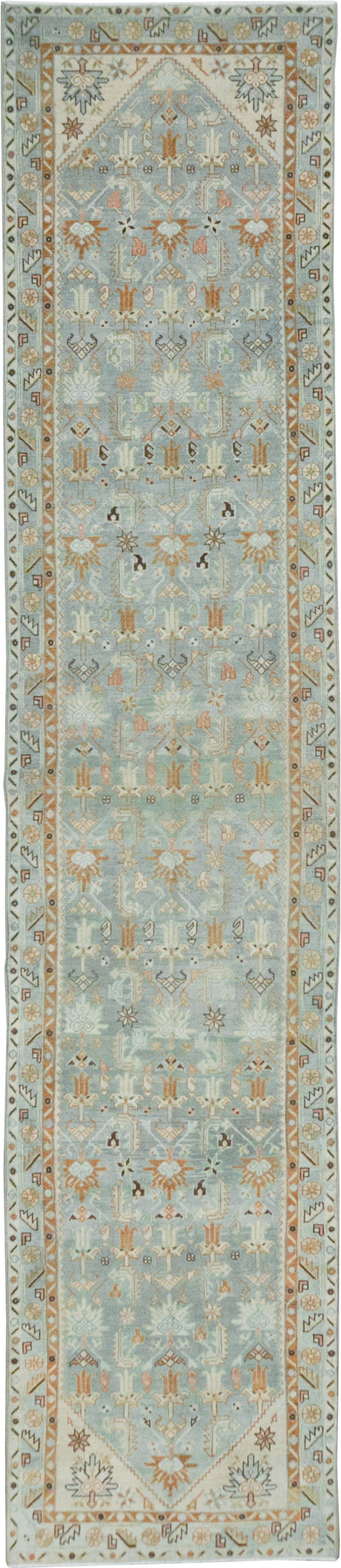 Vintage Persian Malayer Long Runner, No.32708 - Gss