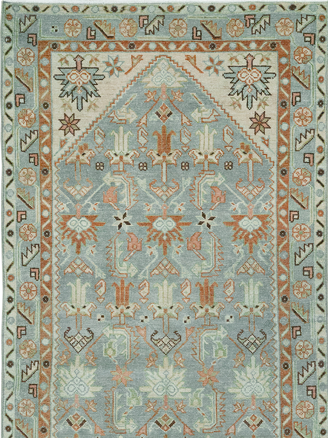 Vintage Persian Malayer Long Runner, No.32708 - Gss