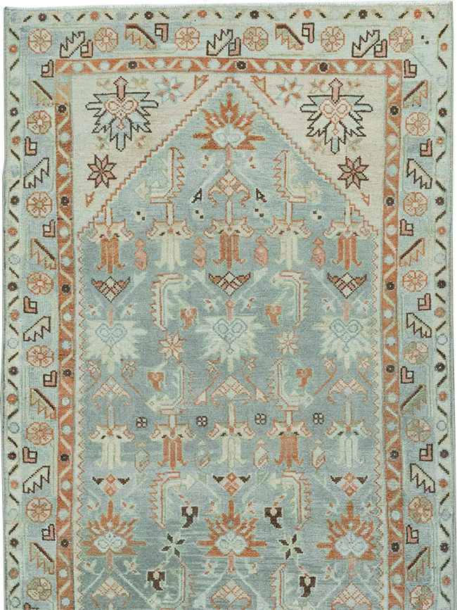 Vintage Persian Malayer Long Runner, No.32708 - Gss