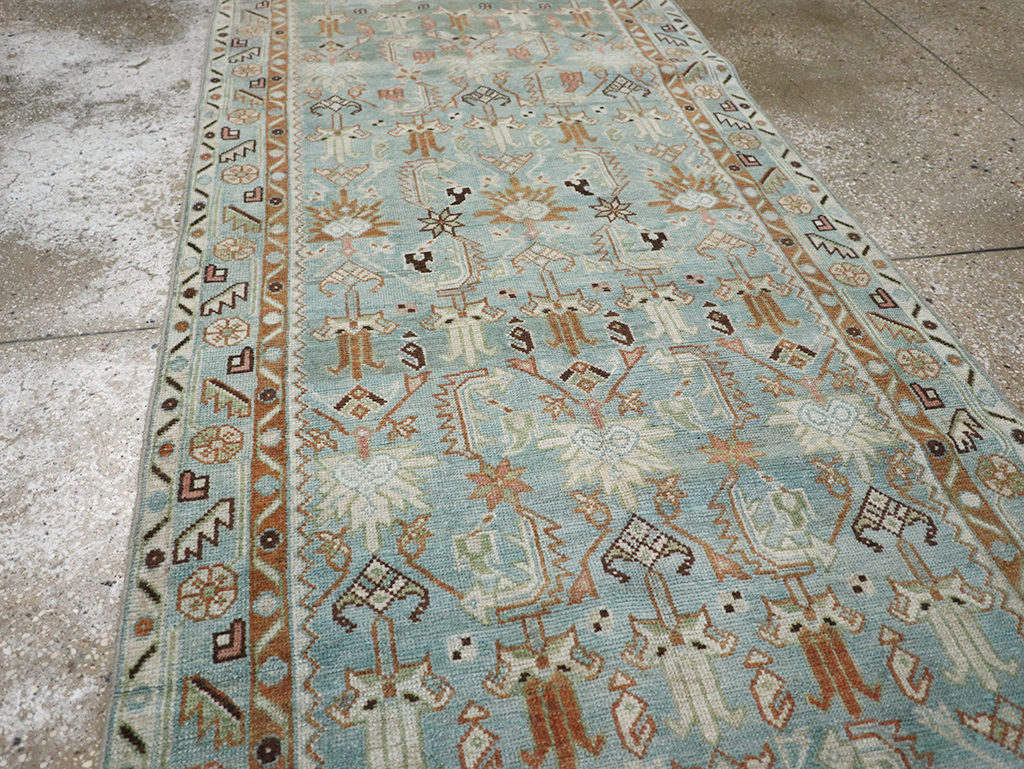 Vintage Persian Malayer Long Runner, No.32708 - Gss