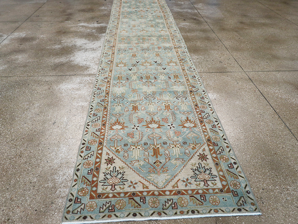 Vintage Persian Malayer Long Runner, No.32708 - Gss