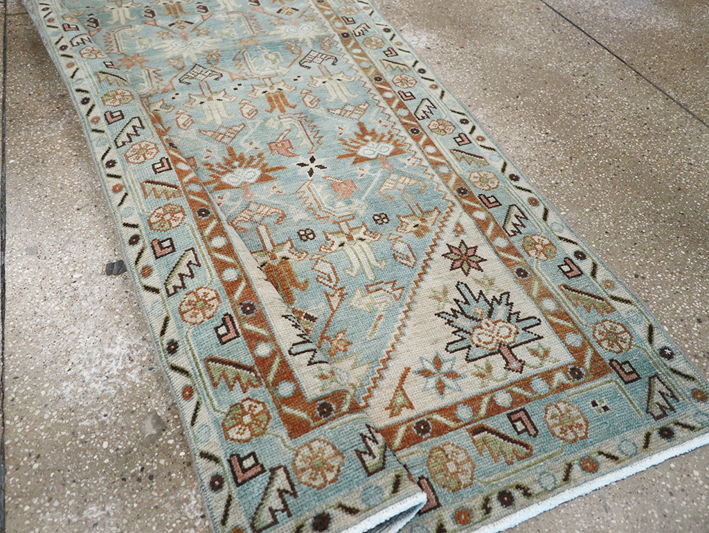 Vintage Persian Malayer Long Runner, No.32708 - Gss