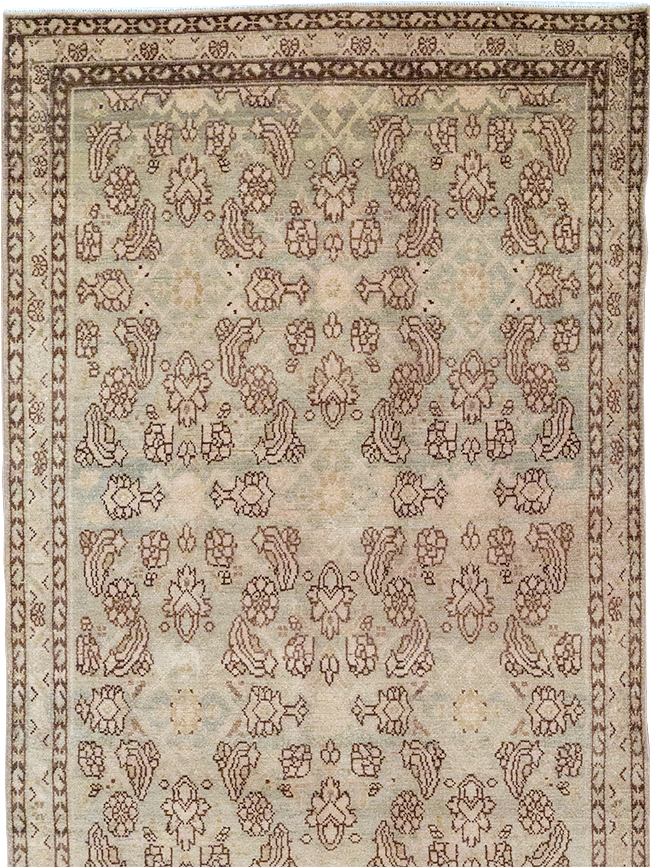 Vintage Persian Malayer Runner, No.32709 - Gss