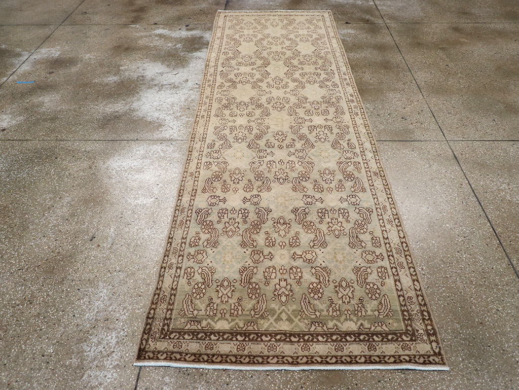 Vintage Persian Malayer Runner, No.32709 - Gss