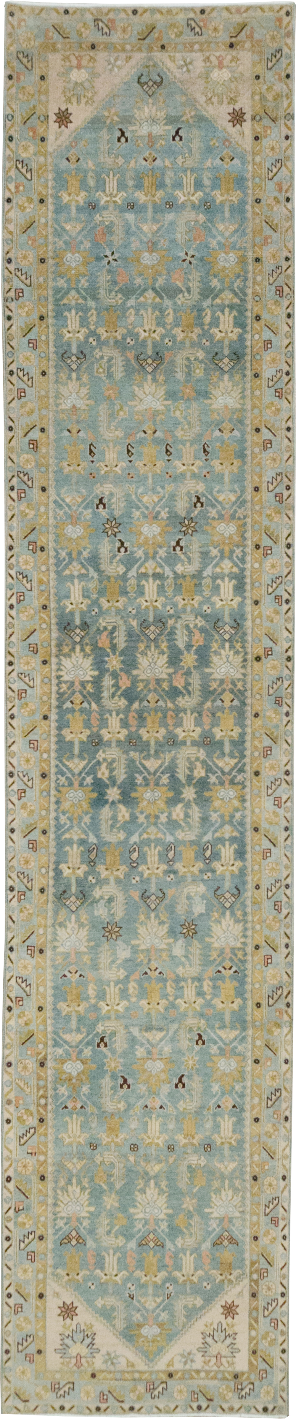 Vintage Persian Malayer Long Runner, No.32710 - Gss