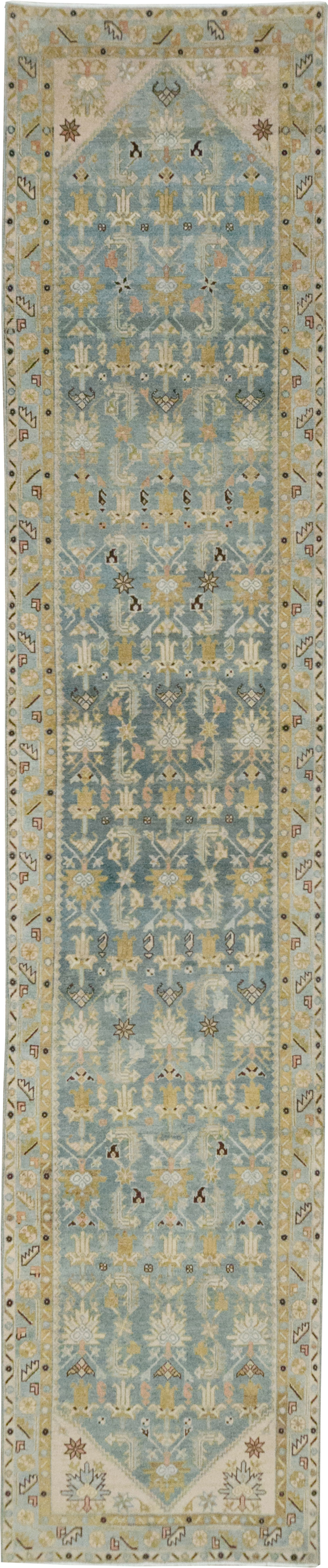 Vintage Persian Malayer Long Runner, No.32710 - Gss