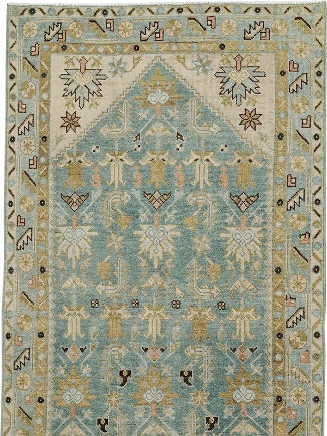 Vintage Persian Malayer Long Runner, No.32710 - Gss