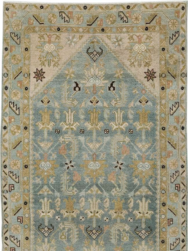 Vintage Persian Malayer Long Runner, No.32710 - Gss